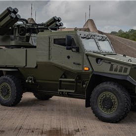 Image - Moog and General Dynamics UK Unveil Specialist Air Defence Foxhound with RIwP Turret