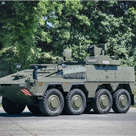 KNDS Deutschland and Eurotrophy Integrate Trophy Active Protection System onto the BOXER