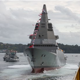Image - Revive the Launching of the F-111 Bonifaz, the First Frigate of the F-110 Series