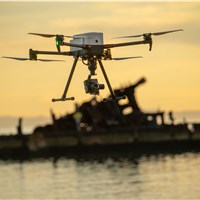 A Drone's Eye View of the Tangalooma Wrecks