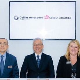 Collins Aerospace Secures FlightSense and Dispatch Contracts With China Airlines