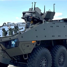 The first Patria AMV XP 8x8 vehicle to Japan Self-Ground Defense Forces