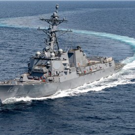 HII Successfully Completes Builder's Sea Trials for Destroyer Ted Stevens (DDG 128)