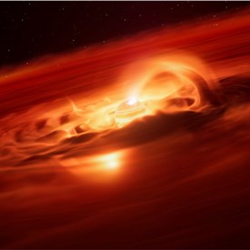 Six Billion Tonnes a Second: Rogue Planet Found Growing at Record Rate