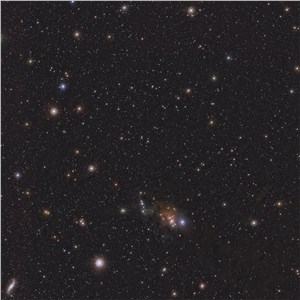 Location of rogue planet Cha 1107-7626 (infrared) European Southern Observatory (ESO) &copy;