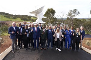 Inauguration of ESA's 4th deep space antenna ESA &copy;