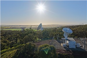 ESA's launcher tracking antenna in New Norcia ESA &copy;
