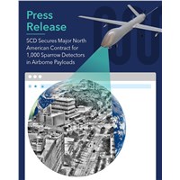 SCD Secures Major North American Contract for Approximately 1,000 Sparrow cooled IR Detectors for Airborne Payloads