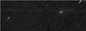 ExoMars observes comet 3I/ATLAS - static ESA/TGO/CaSSIS  &copy;