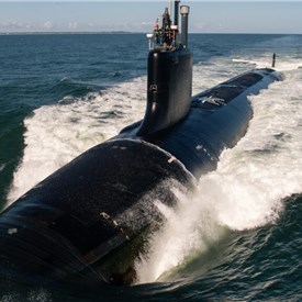 HII Completes Initial Sea Trials of Virginia-Class Submarine Massachusetts (SSN 798)