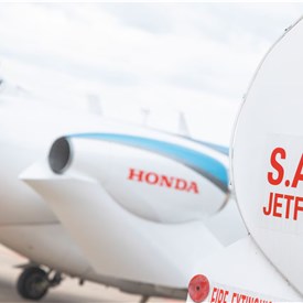 Honda Aircraft Company Becomes 1st Twin-Turbine Very Light Business Jet Manufacturer to Fly HondaJet on 100% SAF