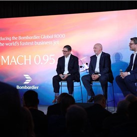 Image - Bombardier Global 8000, The World's Fastest Business Jet, Gets Even Faster with a New Top Speed of Mach 0.95