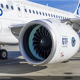 Type Certification for P&W GTF Advantage Engine Validated by EASA