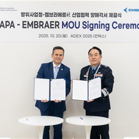 Embraer signs MoU with South Korea's Defense Acquisition Program Administration (DAPA)
