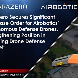Image - ParaZero Secures Significant Purchase Order for Airobotics' Autonomous Defense Drones, Strengthening Position in Booming Drone Defense Market