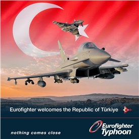 Eurofighter Welcomes Turkiye As New Partner With Order for 20 Typhoon Jets