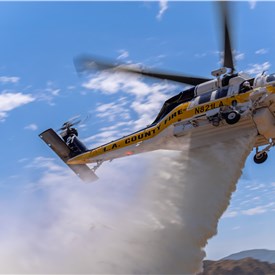 County of Los Angeles Fire Department Modernizes Sikorsky FIREHAWK Fleet with Two New Helicopters