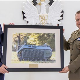 New Partnership Between Milrem Robotics and Poland's Military University of Technology Strengthens Defence Robotics R&D