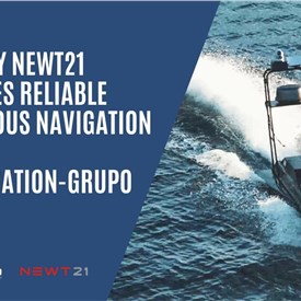 Image - NEWT21 Showcases Reliable Autonomous Navigation on Its USV with UAV Navigation-Grupo Oesia's Support