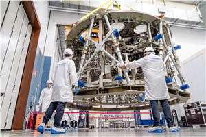 European Service Module-4 backbone structure Thales Alenia Space &copy;