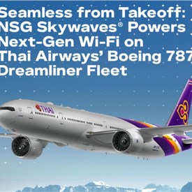 Image - Thai Airways Becomes 1st Global Airline to Line-Fit Neo Space Group's IFC Solution on Boeing 787 Dreamliner Fleet