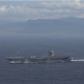 Image - Gerald R. Ford Carrier Strike Group Enters US Fourth Fleet