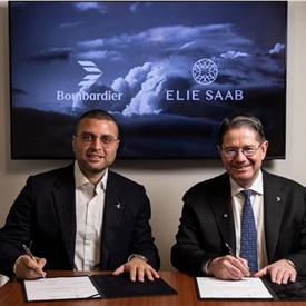 Bombardier and ELIE SAAB Announce Exclusive Collaboration to Create Uniquely Elegant Global 8000 Interior Design