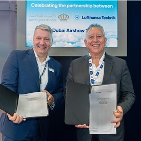 Image - Lufthansa Technik and Royal Jordanian partner on aircraft component support