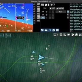 UAVOS Successfully Demos UAS Swarm-Control Technology