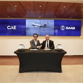 CAE Signs Agreement With Saab for GlobalEye Training Platforms