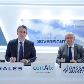 Dassault Aviation and cortAIx sign a strategic partnership for a sovereign AI serving the air combat of the future
