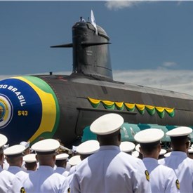 Delivery of the 3rd and Launching of the 4th Brazilian Scorpene Submarines