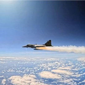 Brazilian AF Conducts METEOR Missile Firings with Gripen E