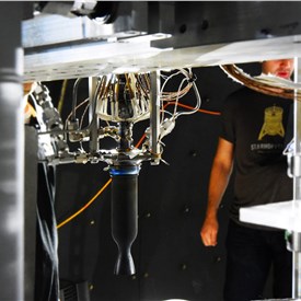 Benchmark Demos World's 1st High-Throughput ASCENT Thruster Hotfire at AFRL's Edwards AFB