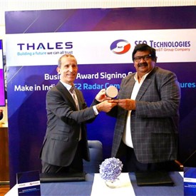 Image - Thales Awards SFO Technologies RBE2 Radar Wired Structures Contract for Rafale Under Make in India
