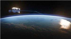 artist's concept of SpaceX's satellite relay demo SpaceX  &copy;
