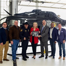 Image - Fort Worth Police Department Accepts Delivery of 2nd Bell 505
