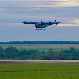 Eve Air Mobility Completes Successful  1st Flight of Full-Scale eVTOL Prototype