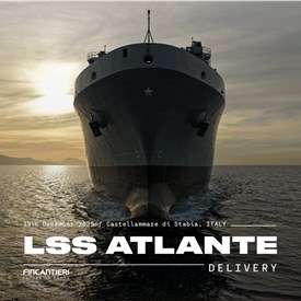 Image - Fincantieri Delivers "Atlante", 2nd LSS Unit for the Italian Navy