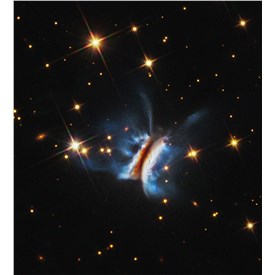 NASAs Hubble Reveals Largest Found Chaotic Birthplace of Planets