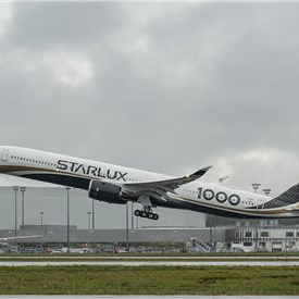 STARLUX Takes Delivery of 1st Airbus A350-1000