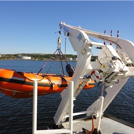 FMD Wins IDC Contract for Welin Lambie Davit Support for USCG