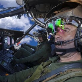 Thales Enhances NH90 Helicopter Pilots' Safety and Efficiency With TopOwl Digital Display Helmet