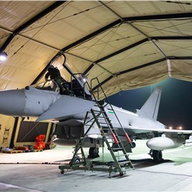 UK Joint Squadron Deploys Typhoon Jets to Qatar