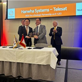 Telesat and Hanwha Sign Strategic Cooperation Agreement for Next-Gen Space and Marine Technologies