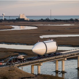 Rocket Lab's Hungry Hippo Fairing Arrives at Virginia Launch Site Ahead of First Neutron Flight
