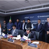Embraer and Adani Defence & Aerospace Announce Strategic Partnership to Establish Regional Transport Aircraft Ecosystem in India
