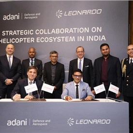 Adani Defence & Aerospace and Leonardo Forge Strategic Partnership to Build India's Helicopter Ecosystem