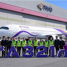 Image - Collins Aerospace Activates Advanced Connectivity Services for Thai Airways Fleet of A321neos