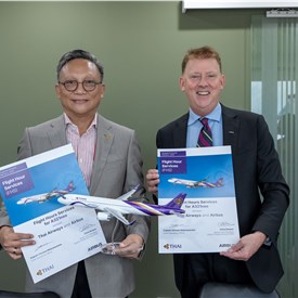 Image - Airbus and Thai Airways Extend FHS Component Support Agreement to A321neo Fleet